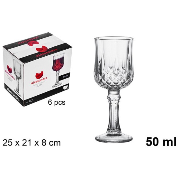 COPA CRISTAL LICOR 50ML (122520)