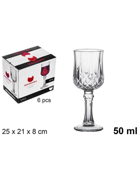 COPA CRISTAL LICOR 50ML (122520)
