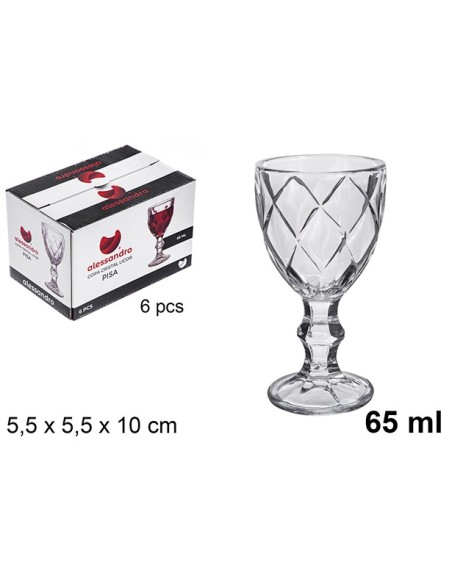 COPA CRISTAL LICOR PISA 65ML