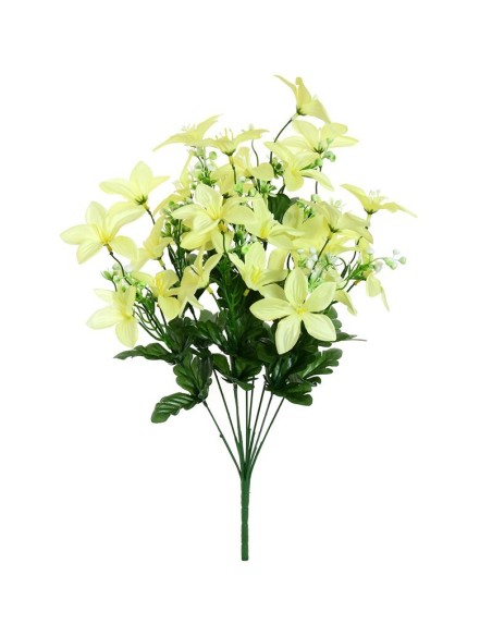 RAMO RELLENO LILIES X 9-54 CM (AMARILLO)