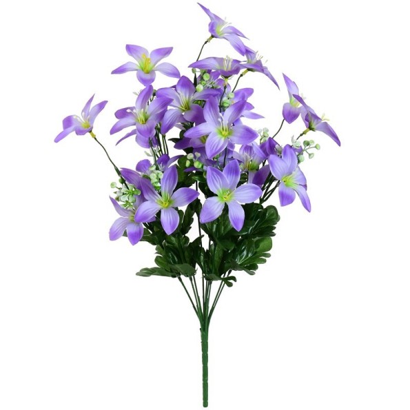 RAMO RELLENO LILIES X 9-54 CM (VIOLETA)