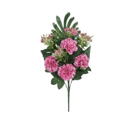 CONJUNTO CLAVELES MIX X 8-51 CM (FUCSIA)