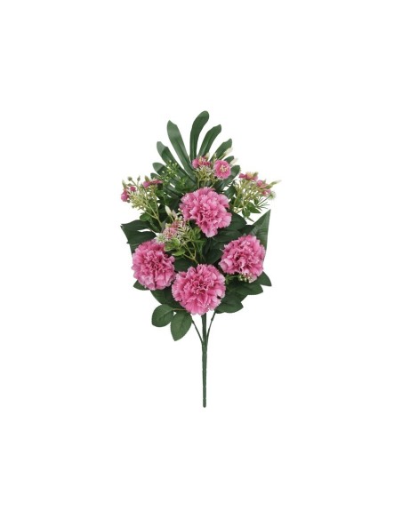 CONJUNTO CLAVELES MIX X 8-51 CM (FUCSIA)