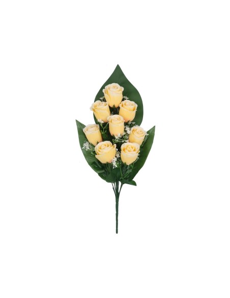 CONJUNTO CAPULLOS X 8 - 52 CM (AMARILLO)