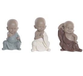 FIGURA RESINA 8X5,5X12,7 MONJE 3 SURT.