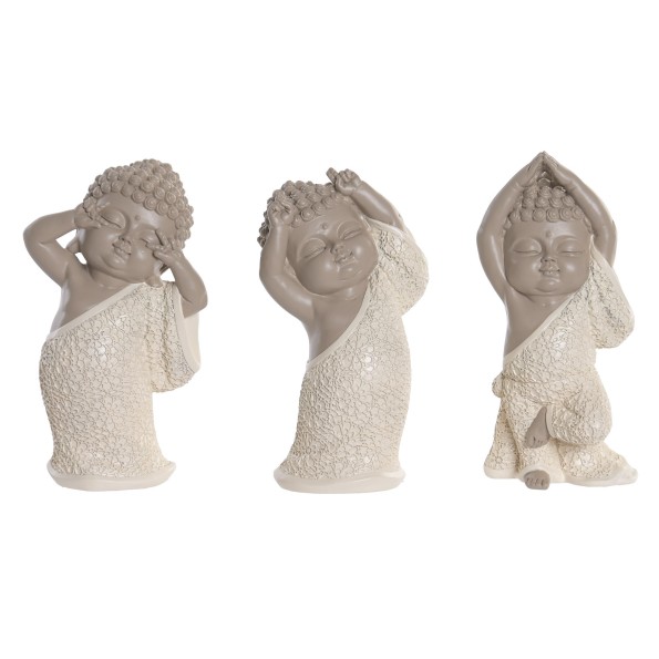 FIGURA RESINA 11,5X9X20 BUDA 3 SURT.