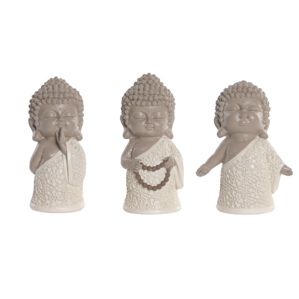 FIGURA RESINA 8X9X15 BUDA 3 SURT.