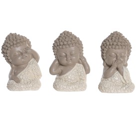 FIGURA RESINA 8X7X9 BUDA 3 SURT.
