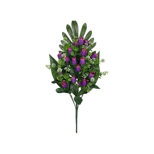 CONJUNTO CAPULLITOS X 9 -52 CM (VIOLETA)