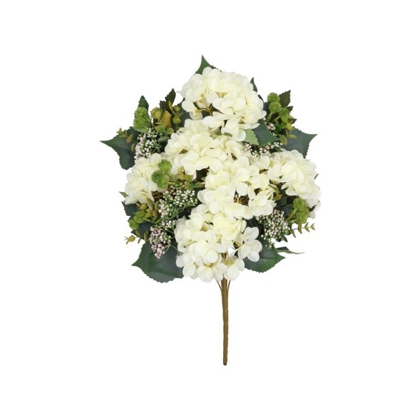 CONJUNTO HORTENSIAS X 11-56 CM (BLANCO)