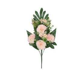 CONJUNTO CLAVELES MIX X 8-51 CM (ROSA)