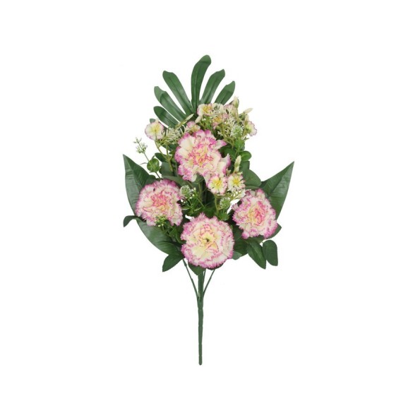 CONJUNTO CLAVELES MIX X 8-51 CM (VIO)