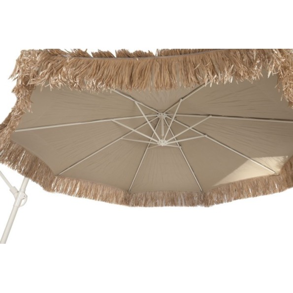 PARASOL ACERO 360X300X250 UV 50+ FIBRAS