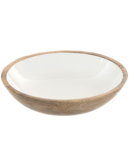 BOL MANGO 30X30X7 LACADO BLANCO