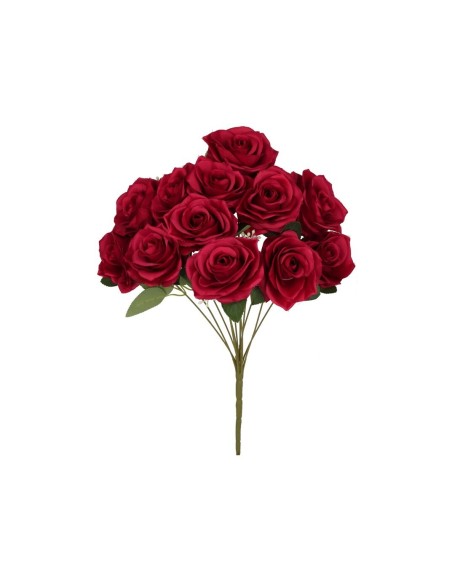 RAMO ROSAS  (A) X 12 - 51 CM (ROJO)