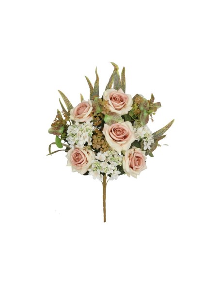 CONJUNTO ROSAS-HYD (A) X 12 -58CM (OCRE)