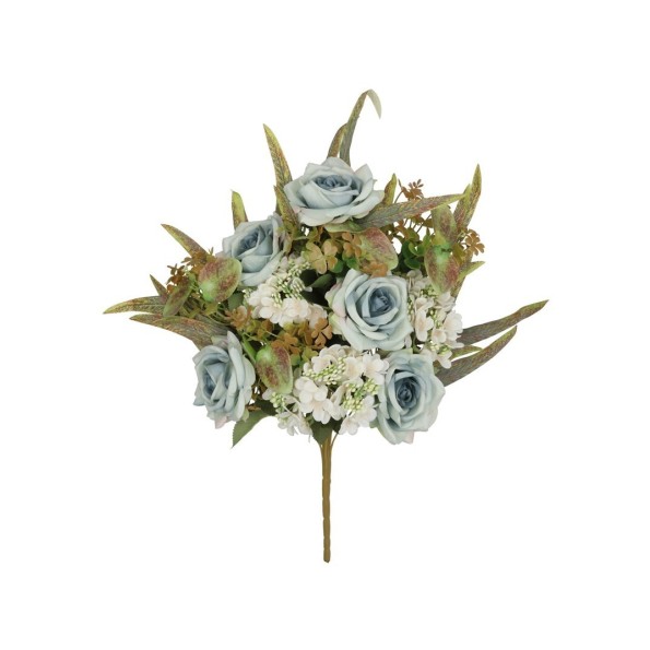 CONJUNTO ROSAS-HYD (A) X 12 -58CM (AZUL)