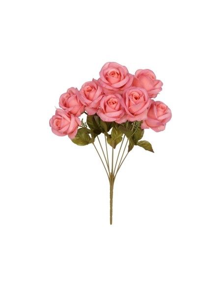RAMO ROSAS (A) X 8 - 47 CM (FUCSIA)