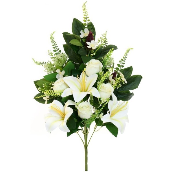 CONJUNTO CAPULLOS-LILIUM X 12 -56CM (BL)