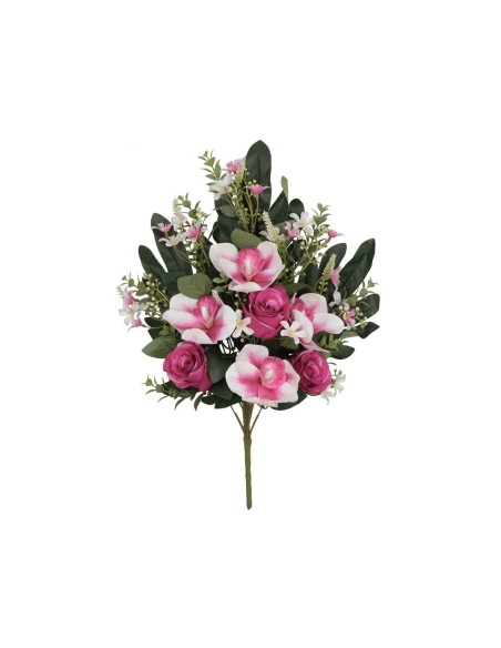 CONJUNTO CAPULLOS-ORQ X 12-57CM (FUCSIA)