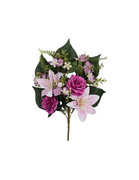 CONJUNTO ROSA-LILIUM X 9 -53CM (VIOLETA)