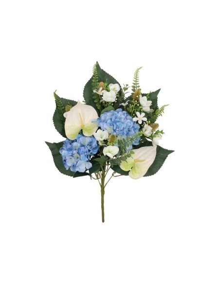 CONJUNTO HORTENSIA-ANTURIO X 9-53CM (AZ)