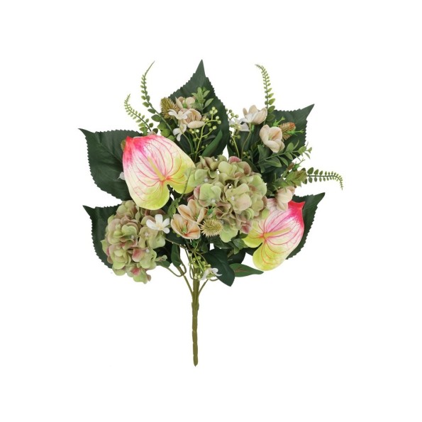 CONJUNTO HORTENSIA-ANTURIO X 9-53CM (VD)