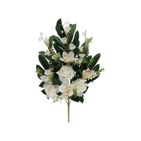 CONJUNTO ROSAS-ORQUIDEA X 10 - 60CM (BL)