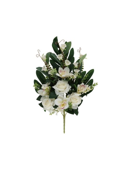 CONJUNTO ROSAS-ORQUIDEA X 10 - 60CM (BL)