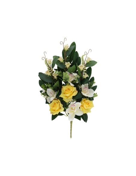 CONJUNTO ROSAS-ORQUIDEA X 10 - 60CM (AM)