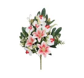 CONJUNTO ORQUIDEA-LILIUM X 11-57CM(ROSA)