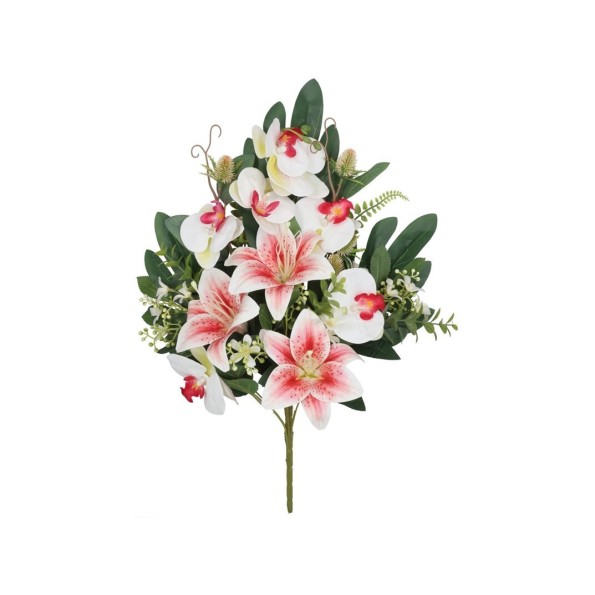 CONJUNTO ORQUIDEA-LILIUM X 11-57CM(ROSA)