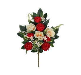 CONJUNTO CAP-MAGNOLIA X 12 -55 CM (ROJO)