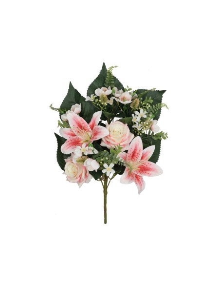 CONJUNTO ROSA-LILIUM X 9 -53CM (ROSA)