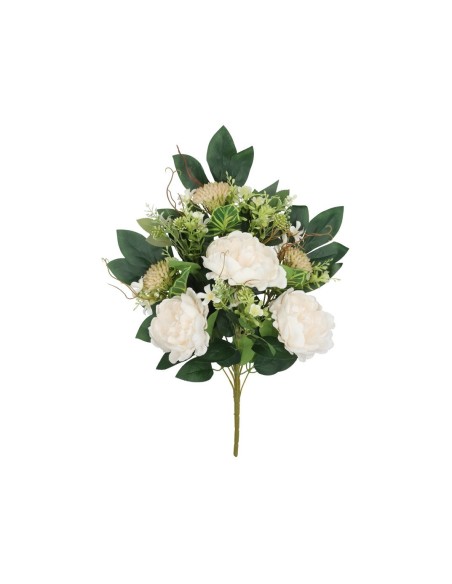 CONJUNTO PEONIA-ALLIUM X 9-56CM (BLANCO)
