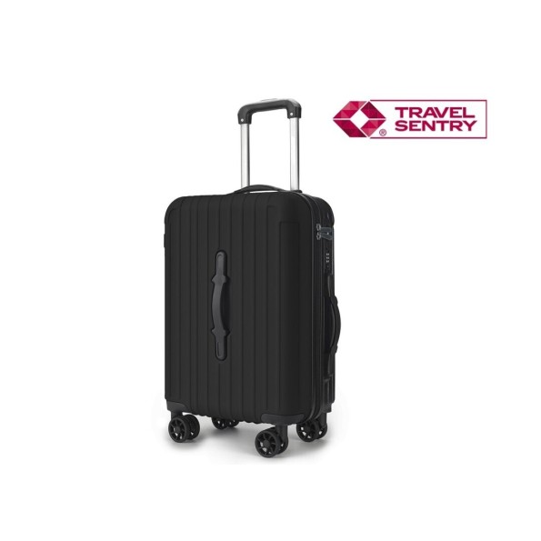 MALETA TROLLEY ABS 20" SMART NEGRA