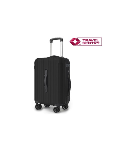 MALETA TROLLEY ABS 20" SMART NEGRA