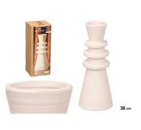 JARRON SAHARA MODERNO BLANCO GRD 14.3 x 14.3 x 38.3 cm