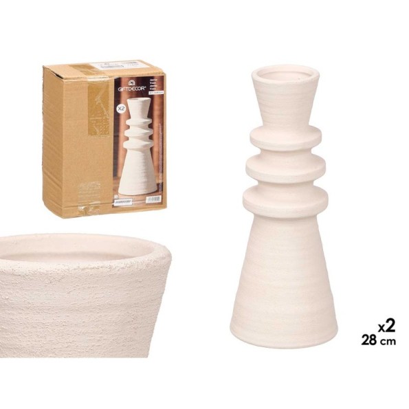 JARRON SAHARA MODERNO BLANCO MEDIANO