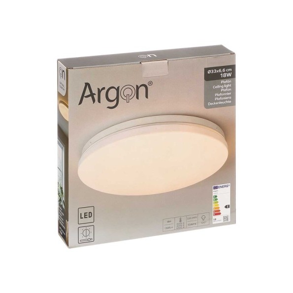 PLAFON LED TECHO REDONDO MARCO MADERA