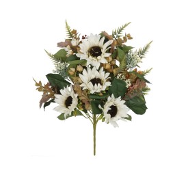 CONJUNTO GIRASOLES (A) X 16-57 CM (CREMA)