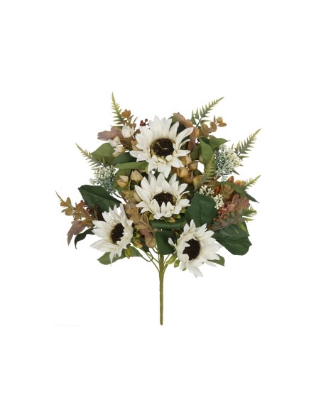 CONJUNTO GIRASOLES (A) X 16-57 CM (CREMA)