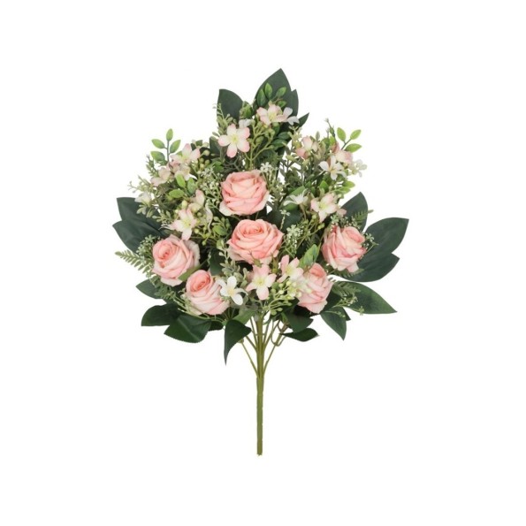 CONJUNTO ROSAS-STAR X 12 - 56 CM (ROSA)