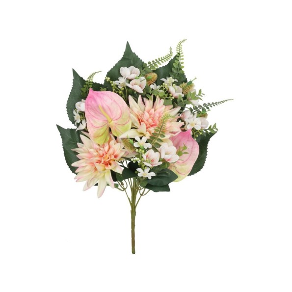 CONJUNTO DALIA-ANTHURIUM X 9-53CM (ROSA)
