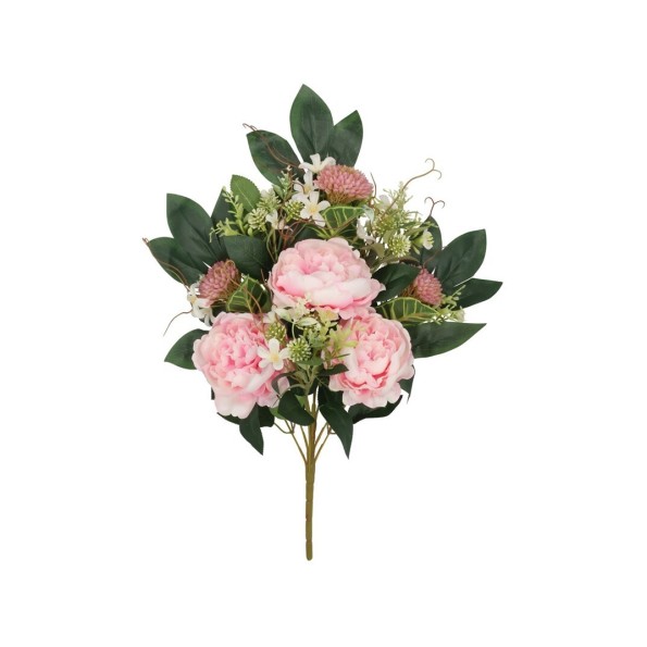 CONJUNTO PEONIA-ALLIUM X 9-56CM (ROSA)