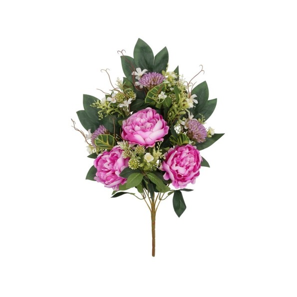 CONJUNTO PEONIA-ALLIUM X 9-56CM(VIOLETA)