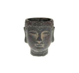 MACETERO BUDA CEMENTO  Ø14.5X15.5CM