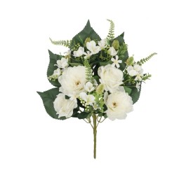 CONJUNTO DALIAS-ROSAS X 9-51 CM (BLANCO)