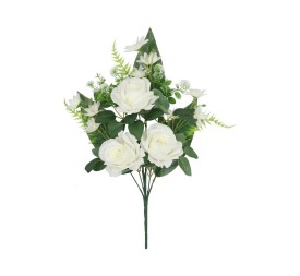 CONJUNTO ROSAS-DAISY MIX X 8 -50 CM (BL)