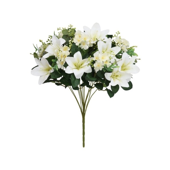 RAMO LILIUM MIX X 13-52 CM (BLANCO)
